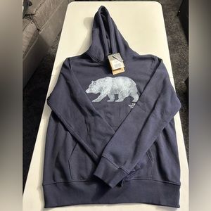 North Face hooded sweatshirt